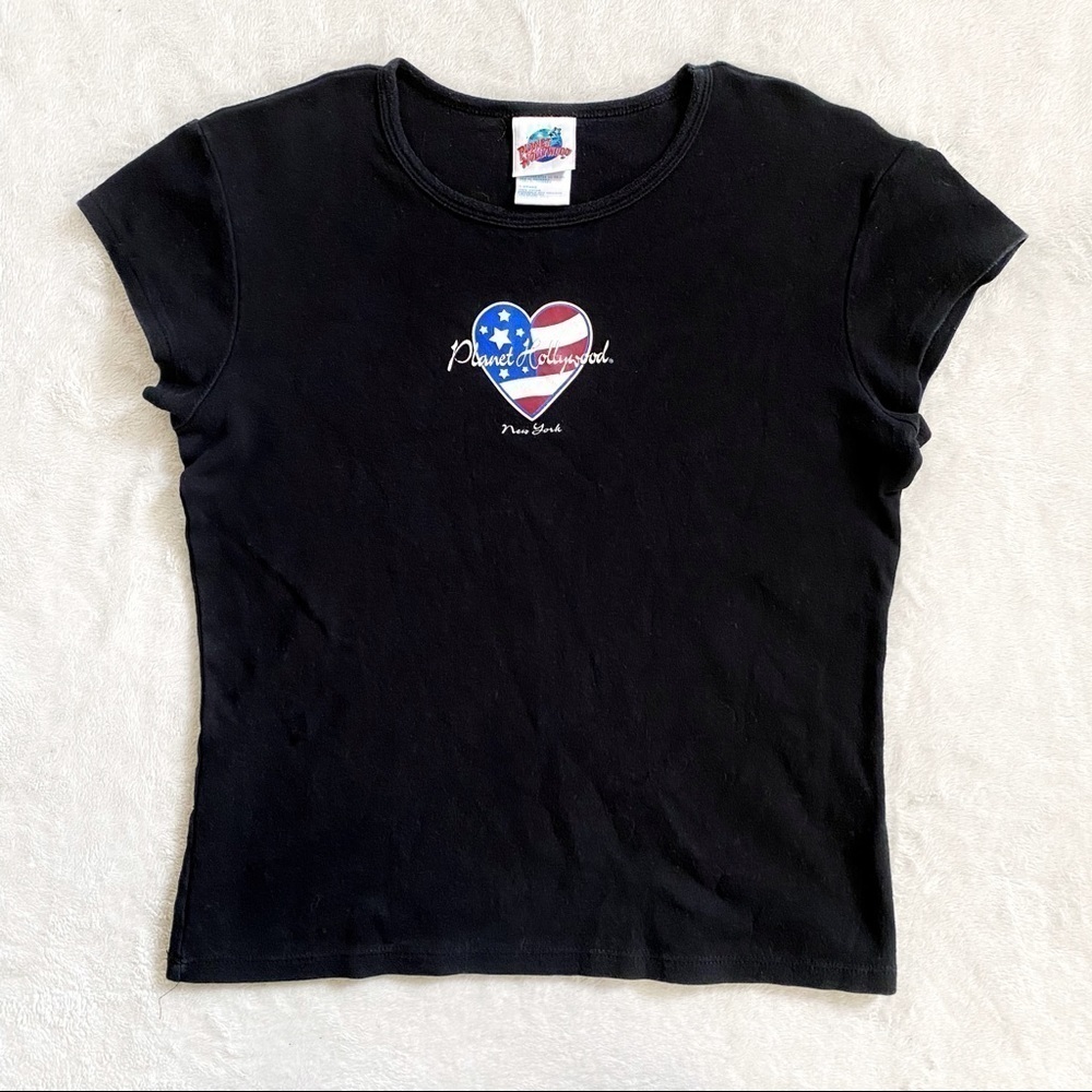 Vintage 1990’s planet Hollywood y2k tee shirt